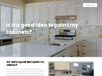 Painting Cabinets a Good Idea? - Cabinet Painters Naples