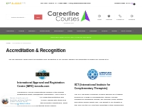 Accreditation   Recognition - Careerline Courses