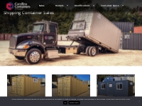 Shipping Container Sales Raleigh NC | Carolina Containers