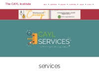 services - The CAYL Institute