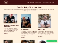 Celebrity Chefs   Celebrity Chef Hire