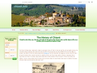The history of Chianti