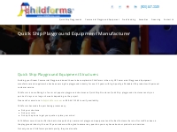 Quick-Ship Commercial Playgrounds   Playground Equipment | Childforms