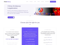 China Document Legalization | China Embassy