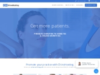 Chiropractic Websites   Marketing - ChiroHosting