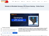 Germany VPS Server is Reliable and Affordable for Your Business