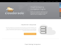 Cloud Computing Price Comparison | Cloudorado - Find Best Cloud Server