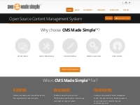 Open Source Content Management System : : CMS Made Simple