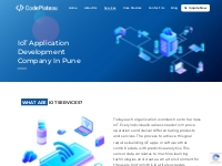IoT Application Development Company In Pune - CodePlateau Technology