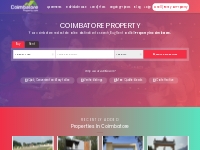 Buy/Rent/Sell Property in Coimbatore, Coimbatore Property, Real Estate