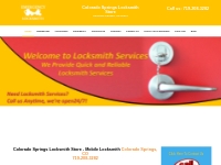 Colorado Springs Locksmith Store - Mobile Locksmith Colorado Springs, 