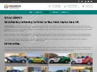 Vehicle Branding Dubai, Vehicle Graphics, Car Sticker UAE