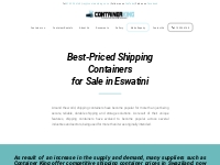 Containers for Sale Eswatini ? Best Prices in Swaziland