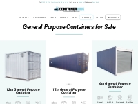 General Purpose Containers for Sale | Best Prices for Rent