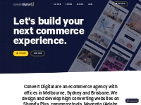 Convert Digital - eCommerce Web Design   Development