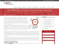 Software Development Company Jaipur - Core iSolutions