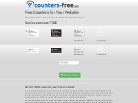 Free Counters  Counter HTML Codes for FREE!