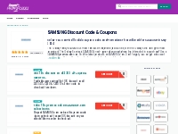 SAMSUNG Promo Code ? $150 Discount in April 2024