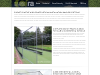 Cricket Installation   Construction Sample Portfolio - CRA Cricket.