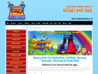   	Inflatable Bouncy Slide Hire - Sheffield | Rotherham | South Yorksh