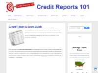 Credit Report   Score Guide o