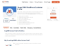SugarCRM WordPress Customer Portal | Manage Data | CRMJetty