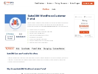 SuiteCRM WordPress Customer Portal | Manage Data | CRMJetty