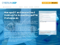 Desktop and Cloud Hosting for Accounting Firms and Departments - Cyber