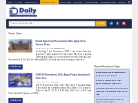 Govt Jobs Archives | Daily Updates of Recruitment, Syllabus, Hall Tick