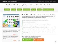 Best Android Data Recovery Software to Recover Deleted Files from Andr