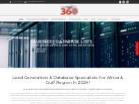 B2B Lead Generation Africa | South Africa Corporate Data list Broker