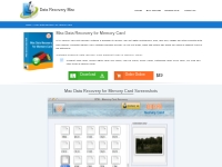 Mac data recovery for Memory card software recover SDHC memory cards p