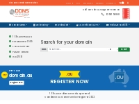              DDNS Domain Names Australia Register Australian Domain Na