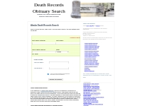 Alaska Death Records Search : Alaska Obituary Record Search at DeathRe