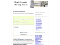 Arizona Death Records Search : Arizona Obituary Record Search at Death