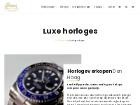 Horloge verkopen Den Haag - De Goudwaag