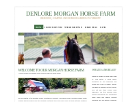 Denlore Morgan Horse Farm, Morgan Horse Breeding, Boarding & showing F
