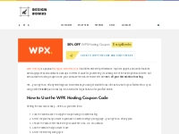 WPX Hosting Coupon (2023) - Save 50% With Our Exclusive Discount
