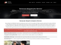 Vancouver Airport Limo & YVR Car Service | Destiny Limousine