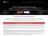 Limousine Rentals in Vancouver | Top Limo Rental Service