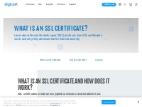 What is an SSL Certificate? | DigiCert