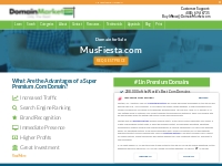 MusFiesta.com is available at DomainMarket.com. Call 888-694-6735