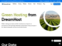 Green Site, green hosting, green web hosting by DreamHost