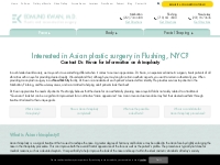 Asian Plastic Surgery NYC - Flushing - Ethnic Rhinoplasty | Dr. Kwan