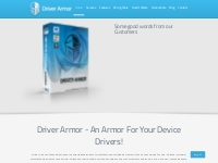 Driver Armor - Download Your Device Drivers From Here!