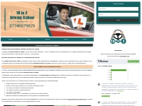 Driving Lessons Leeds | 10 to 2 Driving School | Driving Instructors L