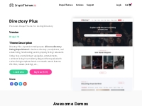 Directory Plus | drupalthemes.io