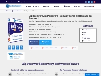 Zip password recovery software able for recover lost zip password