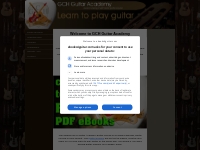 GCH Guitar Academy, free online guitar lessons and guitar tutorials
