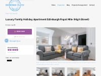 Luxury Family Holiday Apartment Edinburgh Royal Mile (High Street) | S